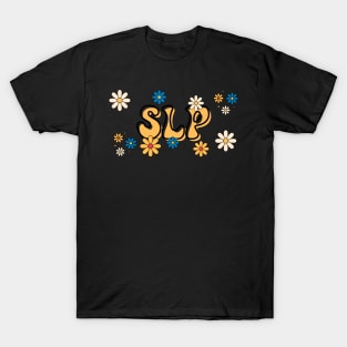 SLP Speech Language Pathologist Daisy T-Shirt